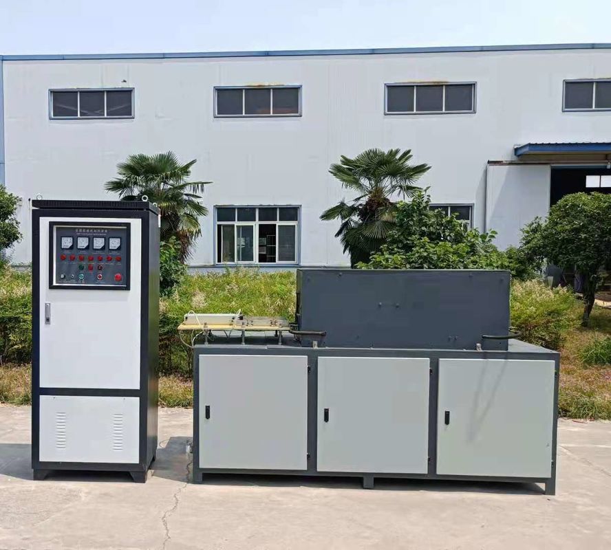 Equipamento de aquecimento rápido de peças de trabalho metálicas de grande porte Equipamento de aquecimento por indução de frequência média Equipamento de forja de diatermia